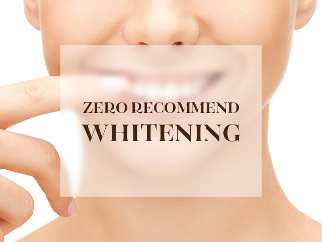 ZERO RECOMMEND WHITENING